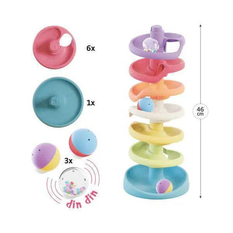 Spiral Tower Evo - Quercetti - pour bébé Maroc -www.babyboss.ma