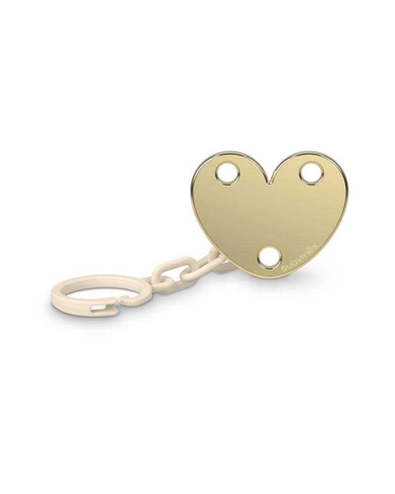 Suavinex Attache Sucette - Coeur d'or