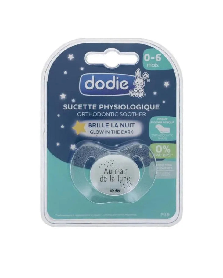 Sucette Dodie Physiologique 0-6m - Au Clair de la Lune - Dodie - pour bébé maroc