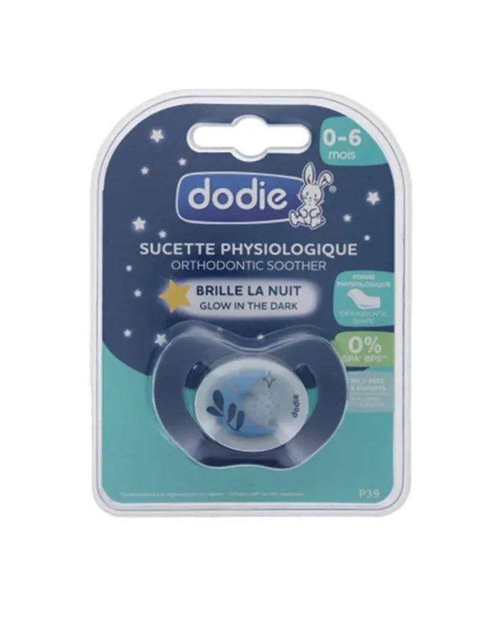 Sucette Dodie Physiologique 0-6m - Lune Bleu - Dodie - pour bébé maroc