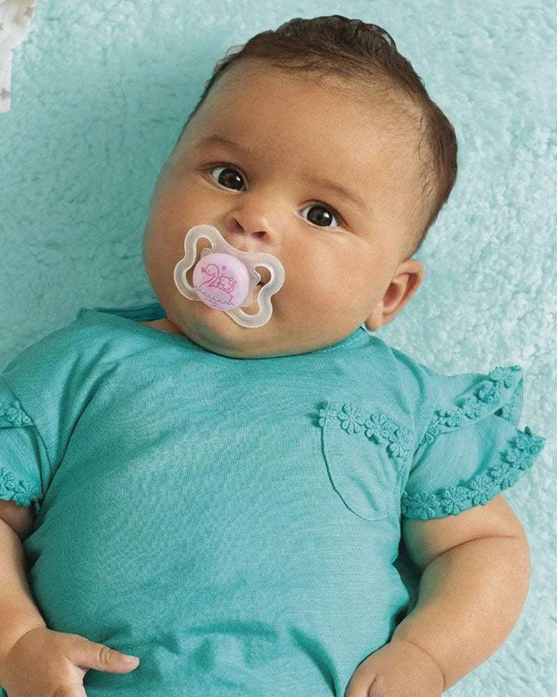 Sucette MAM Air 0-6 mois - Vert & Gris - MAM - Sucettes pour bébé Maroc -www.babyboss.ma