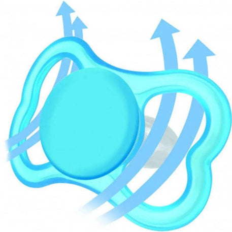 Sucette MAM Air 0-6 mois - Vert & Gris - MAM - Sucettes pour bébé Maroc -www.babyboss.ma