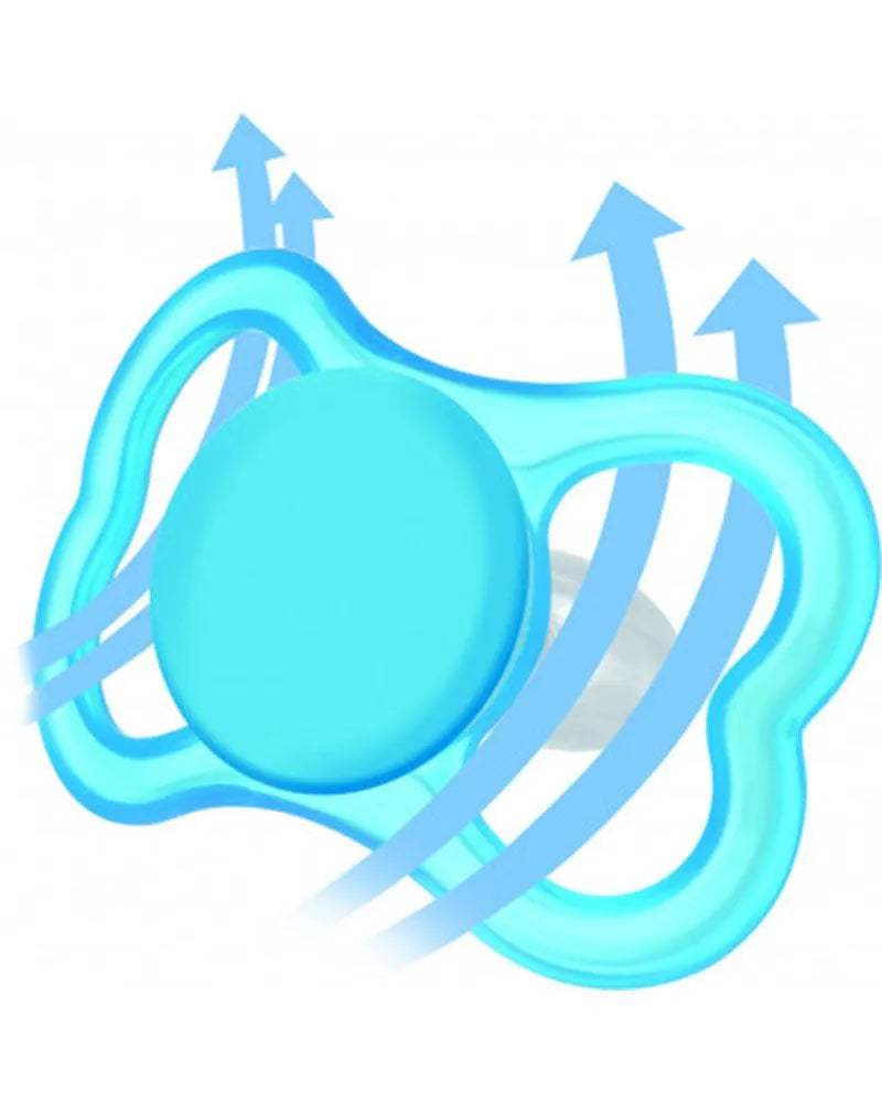 Sucette MAM Air 0-6 mois - Vert & Gris - MAM - Sucettes pour bébé Maroc -www.babyboss.ma