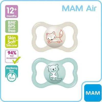 Sucette MAM Air 6+ mois - Beige & Bleu
MAM - MAM - pour bébé Maroc -www.babyboss.ma