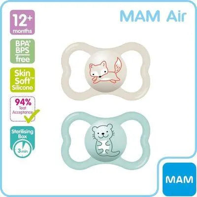 Sucette MAM Air 6+ mois - Beige & Bleu
MAM - Babyboss.ma - MAM - pour bébé maroc