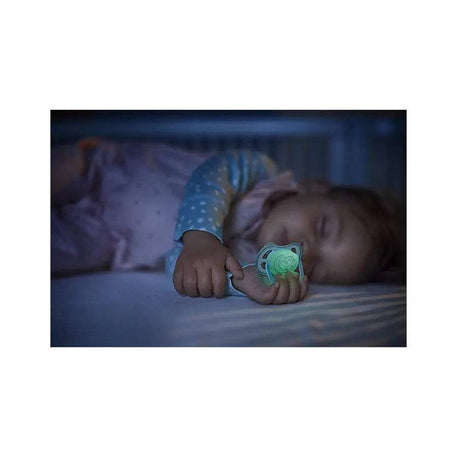 Avent Lot de 2 Sucettes Ultra Air Night 6-18m - Garçon - Philips Avent - Sucettes pour bébé Maroc -www.babyboss.ma