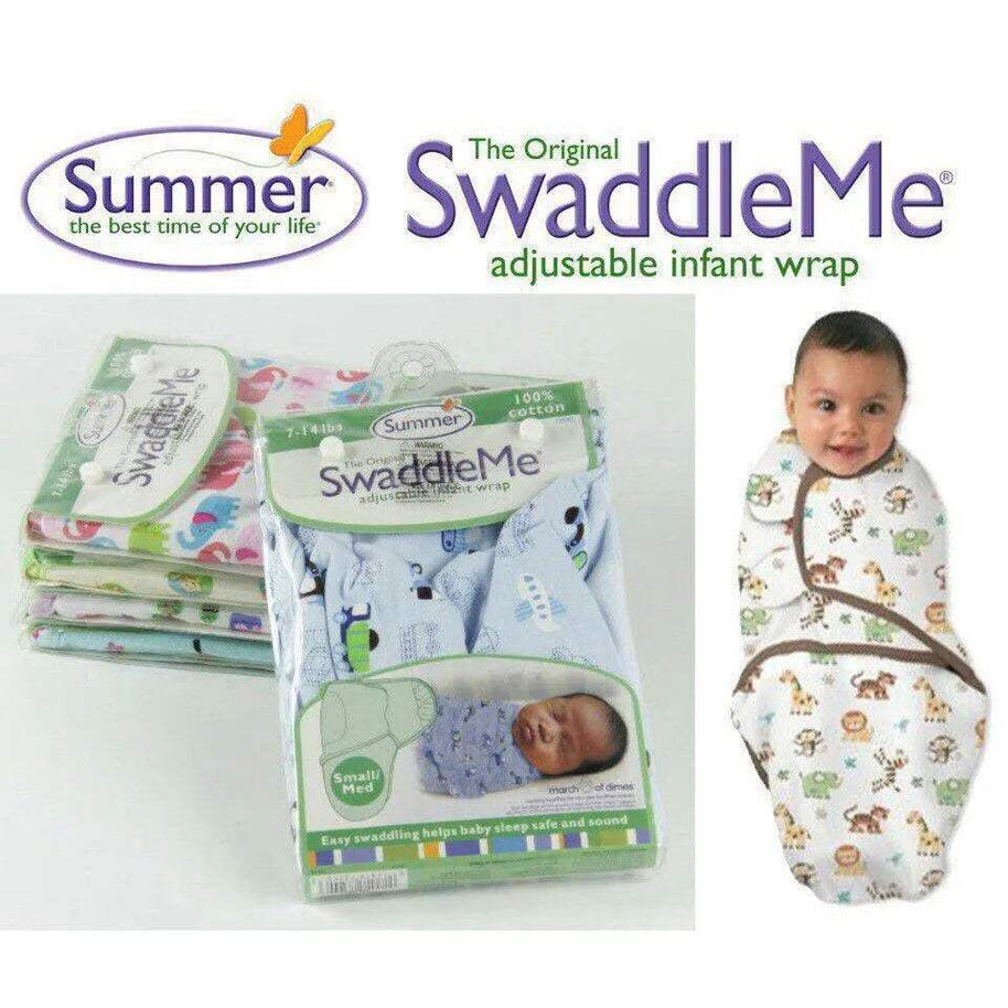 Swaddlem Couverture d’emmaillotage Bébé 100%Coton - Swaddleme - pour bébé Maroc -www.babyboss.ma
