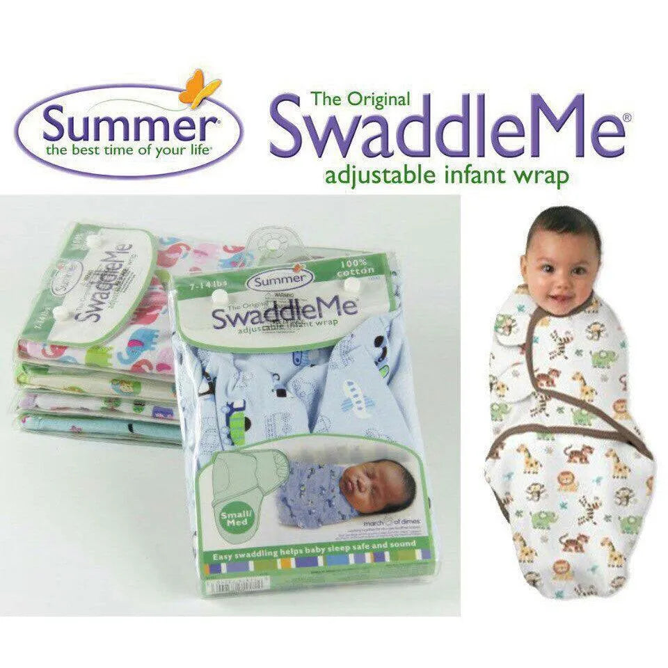 Swaddlem Couverture d’emmaillotage Bébé 100%Coton - Babyboss.ma - Swaddleme - pour bébé maroc