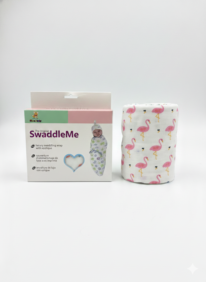 swaddleme_emmaillotage_avec_bonnet_coton-52056942084407-bebe-babyboss.ma-maroc - Babyboss.ma -bebe-maroc