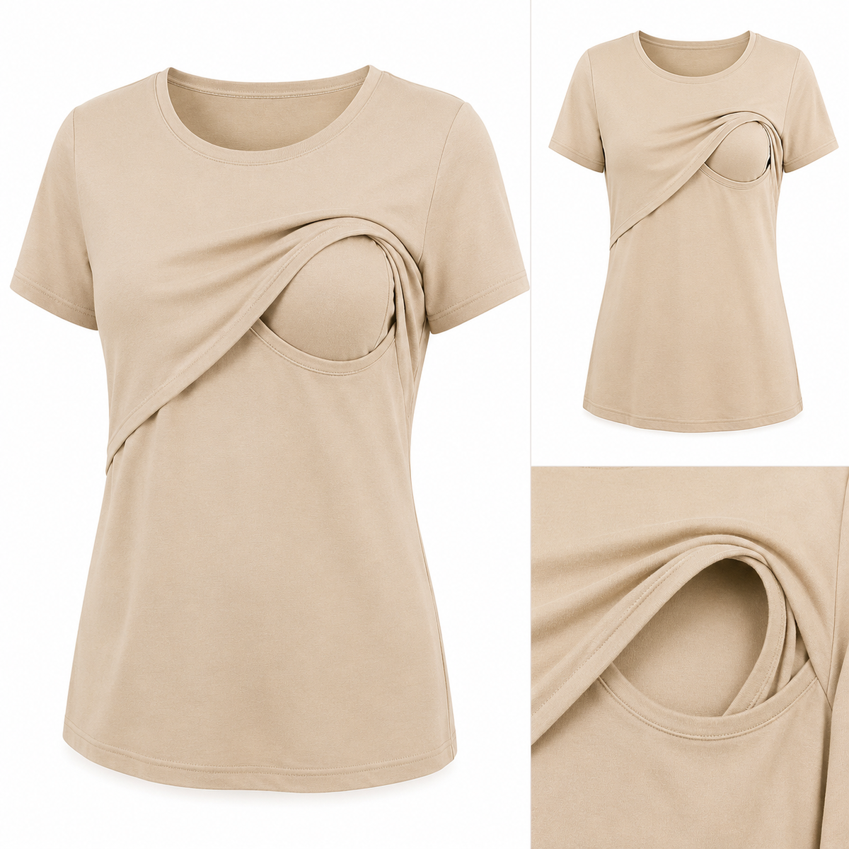 T-shirt d’allaitement femme Rivana