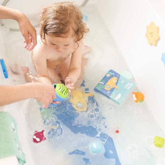 Tapis de bain avec témoin de température - Badabulle - HYGIÈNE BÉBÉ pour bébé Maroc -www.babyboss.ma