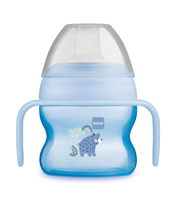 Tasse À Bec Souple MAM 150ml - Ours Bleu - Babyboss.ma - MAM - pour bébé maroc