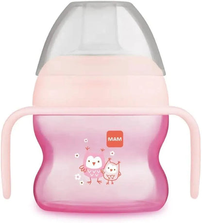 Tasse À Bec Souple MAM 150ml - Rose - Babyboss.ma - MAM - pour bébé maroc