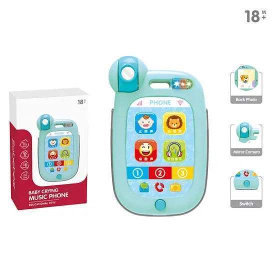 Téléphone portable sobebear multifonction vert et rose - SOBEBEAR - pour bébé Maroc -www.babyboss.ma