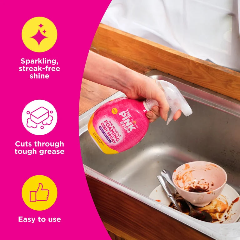 The pink stuff- Spray vaisselle miracle dégraissant 500 ml