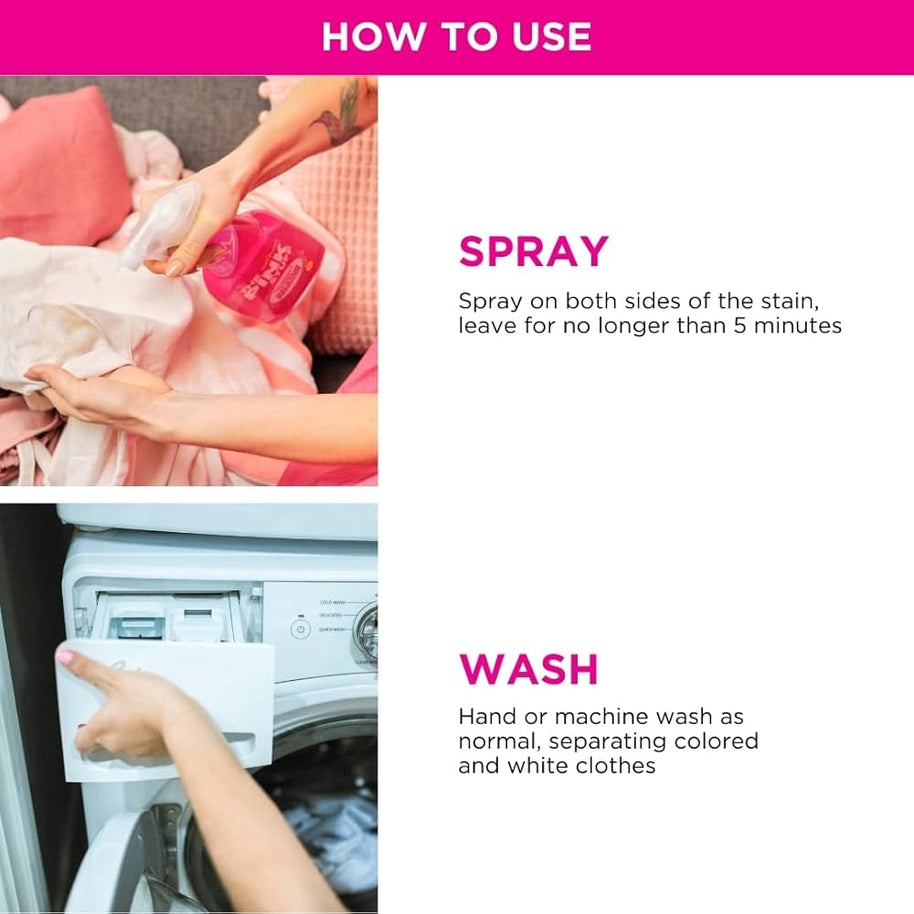 The pink stuff بخاخ مزيل للبقع Oxi Miracle للنسيج 500 مل
