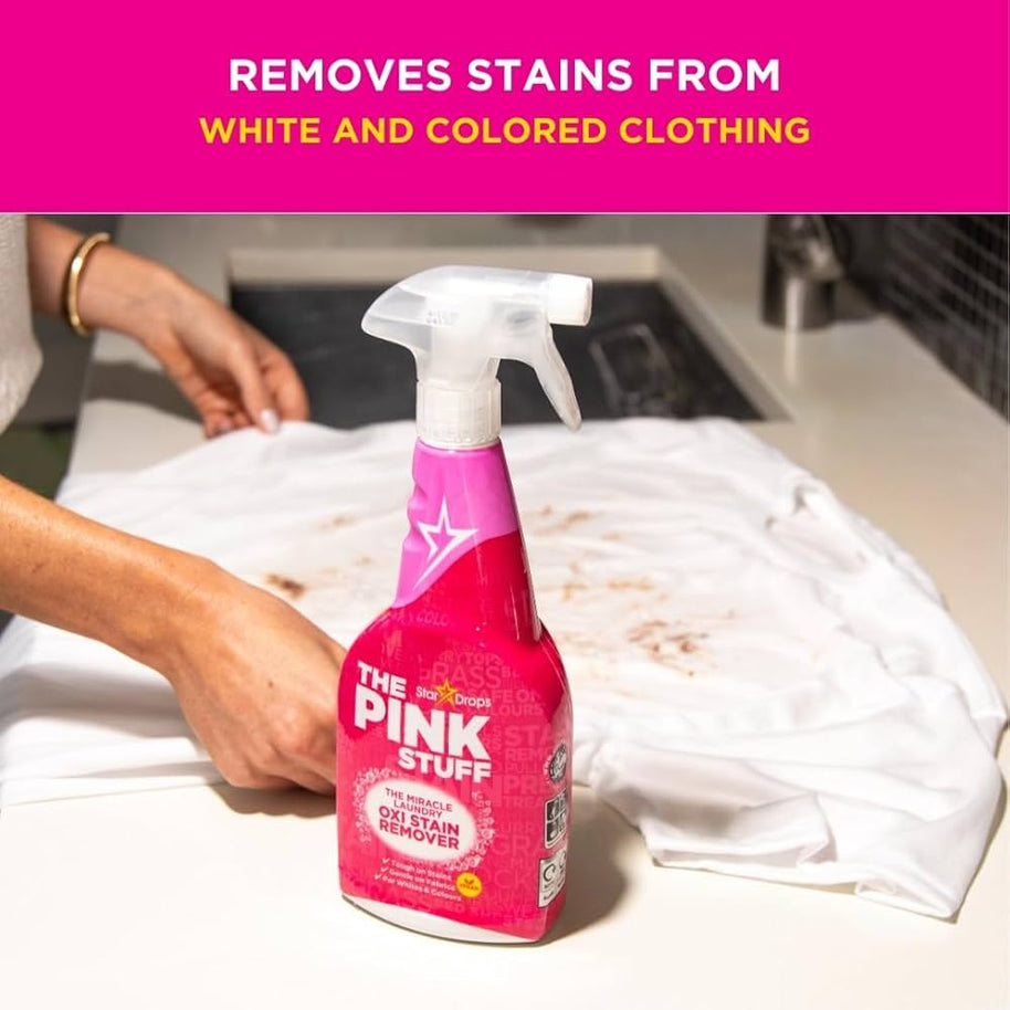 The pink stuff بخاخ مزيل للبقع Oxi Miracle للنسيج 500 مل
