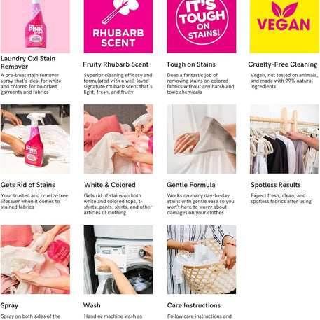 The pink stuff بخاخ مزيل للبقع Oxi Miracle للنسيج 500 مل