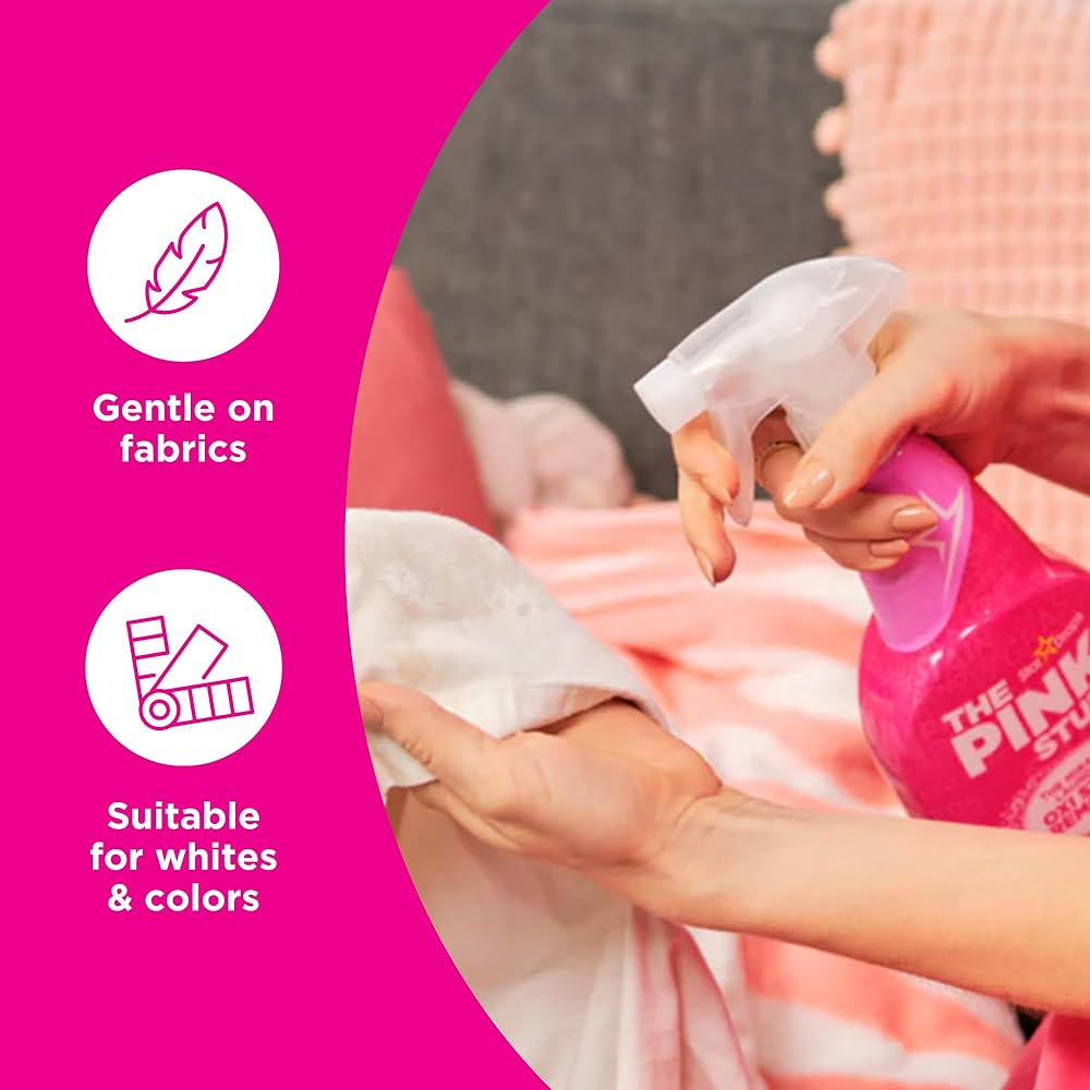 The pink stuff بخاخ مزيل للبقع Oxi Miracle للنسيج 500 مل