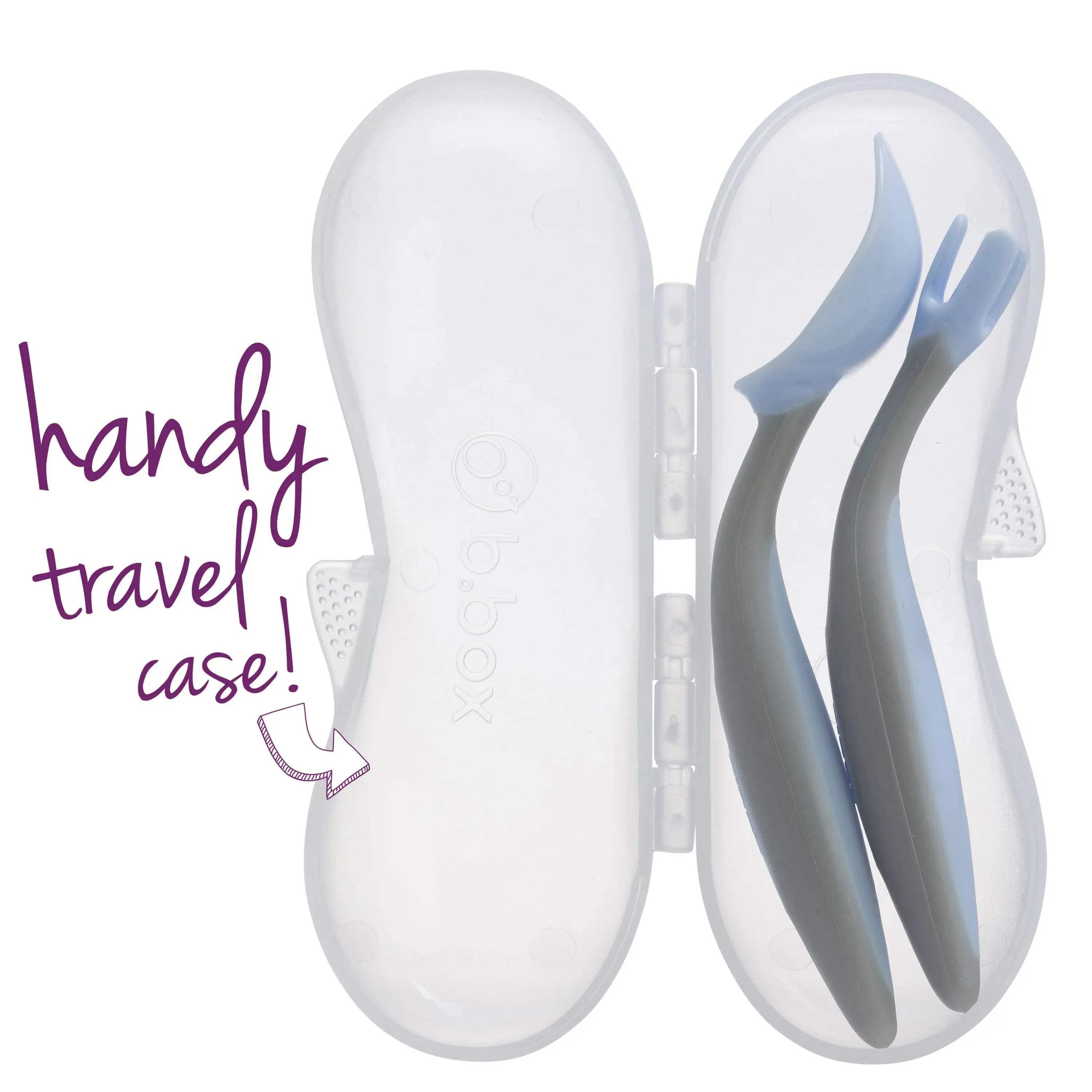 toddler cutlery set - bubblegum - BBOX USA - Cutlery sets pour bébé Maroc -www.babyboss.ma