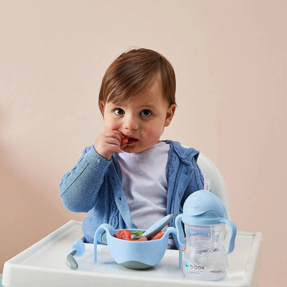 toddler cutlery set - bubblegum - BBOX USA - pour bébé maroc