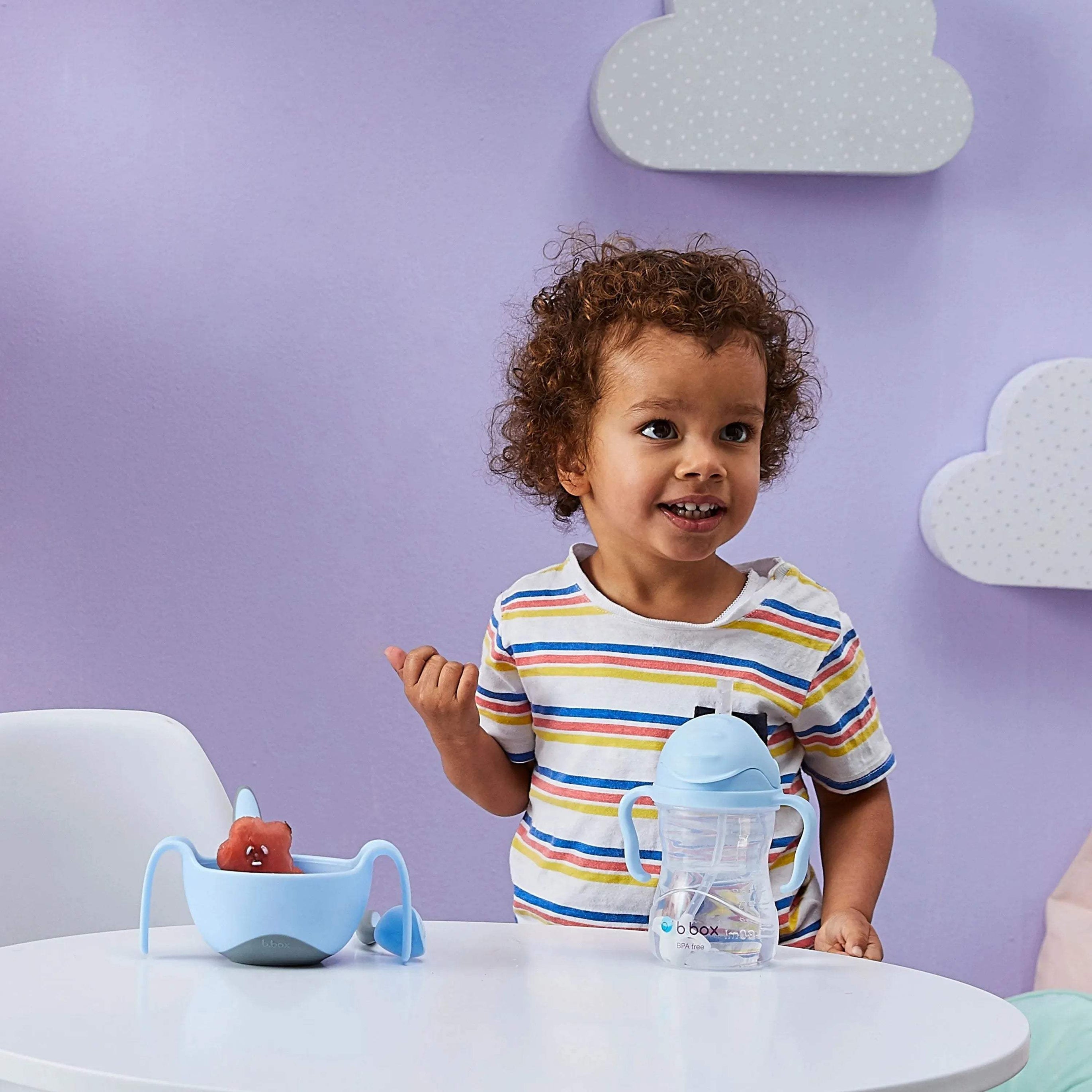 toddler cutlery set - bubblegum - BBOX USA - Cutlery sets pour bébé Maroc -www.babyboss.ma