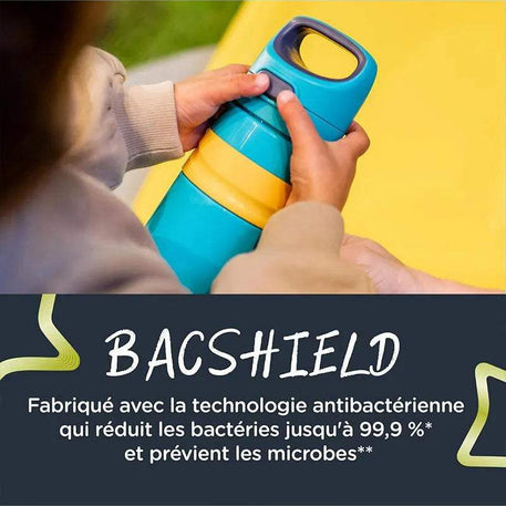 Tommee Tippee Gourde Anti-Fuite avec Paille 500ml - Bleu - Tommee Tippee - Gourdes Isothermes pour bébé Maroc -www.babyboss.ma