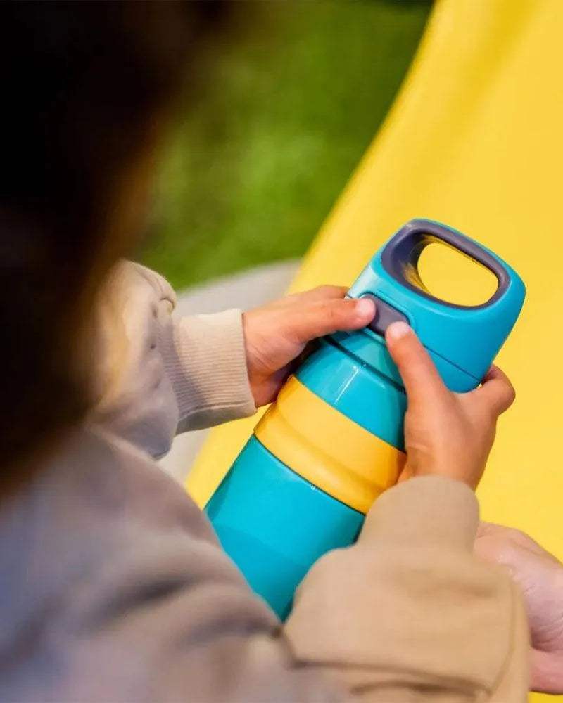 Tommee Tippee Gourde Anti-Fuite avec Paille 500ml - Bleu - Tommee Tippee - Gourdes Isothermes pour bébé Maroc -www.babyboss.ma