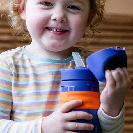 Tommee Tippee Gourde Anti-Fuite avec Paille 500ml - Mauve - Tommee Tippee - Gourdes Isothermes pour bébé Maroc -www.babyboss.ma