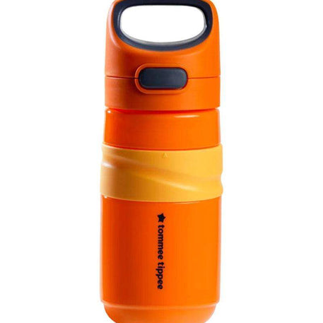 Tommee Tippee Gourde Anti-Fuite avec Paille 500ml - Orange - Tommee Tippee - Gourdes Isothermes pour bébé Maroc -www.babyboss.ma