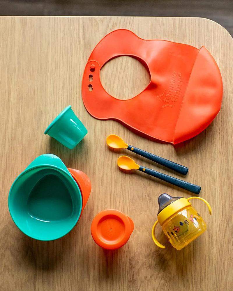 Tommee Tippee Kit d'apprentissage en Silicone - Tommee Tippee - Packs Repas pour bébé Maroc -www.babyboss.ma