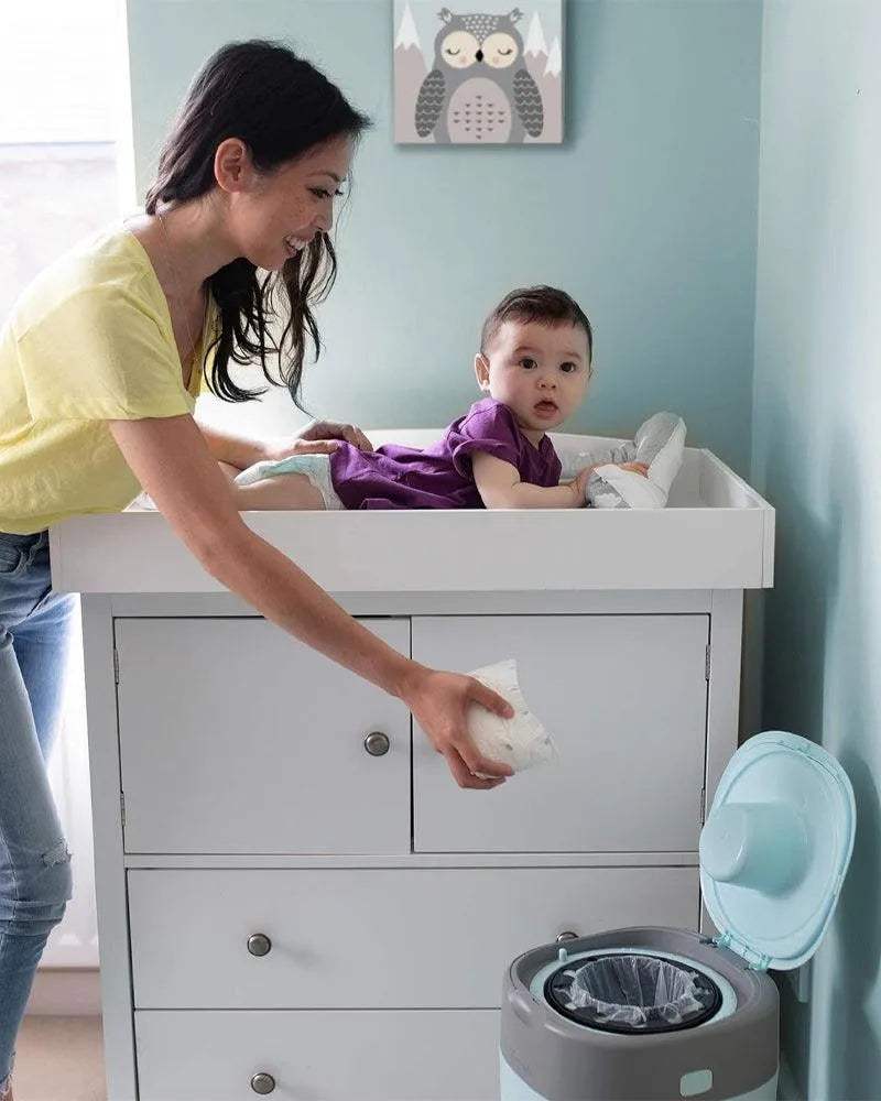 Tommee Tippee Lot de 3 Recharges Twist & Click - Tommee Tippee - Recharges Poubelle à couches pour bébé Maroc -www.babyboss.ma