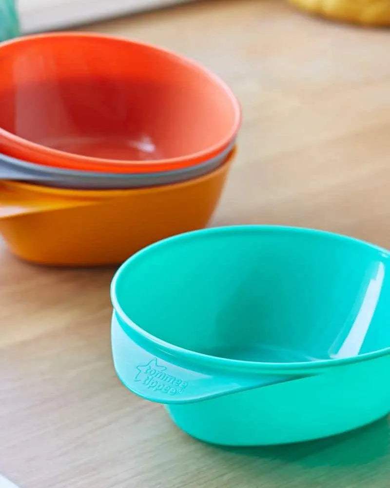 Tommee Tippee Lot de 4 Bols pour Bébé Easi Scoop 6M+ - Tommee Tippee - Bols pour bébé Maroc -www.babyboss.ma