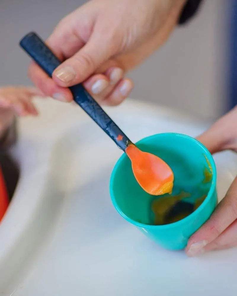 Tommee Tippee Lot de 4 Cuillères Thermosensibles 4M+ - Tommee Tippee - Cuillères Thermosensibles pour bébé Maroc -www.babyboss.ma