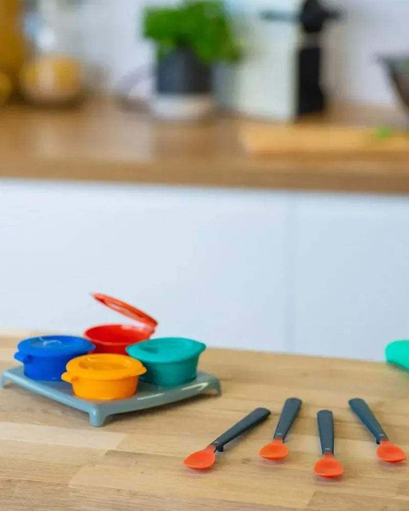 Tommee Tippee Lot de 4 Cuillères Thermosensibles 4M+ - Tommee Tippee - Cuillères Thermosensibles pour bébé Maroc -www.babyboss.ma