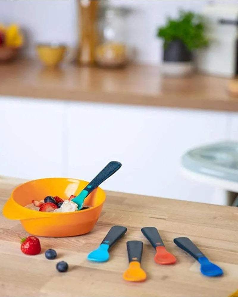 Tommee Tippee Lot de 5 Cuillères d'apprentissage Easigrip 4M+ - Tommee Tippee - Cuillères d'apprentissage pour bébé Maroc -www.babyboss.ma