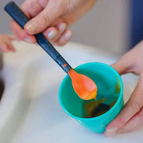 Tommee Tippee Lot de 5 Cuillères d'apprentissage Softee 4M+ - Tommee Tippee - Cuillères d'apprentissage pour bébé Maroc -www.babyboss.ma