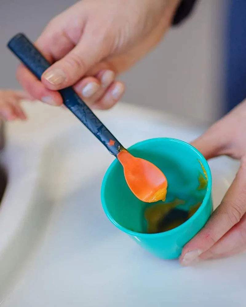 Tommee Tippee Lot de 5 Cuillères d'apprentissage Softee 4M+ - Tommee Tippee - Cuillères d'apprentissage pour bébé Maroc -www.babyboss.ma