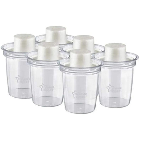 Tommee Tippee Lot de 6 Distributeurs de Lait en Poudre - Tommee Tippee - Doseurs de Lait pour bébé Maroc -www.babyboss.ma