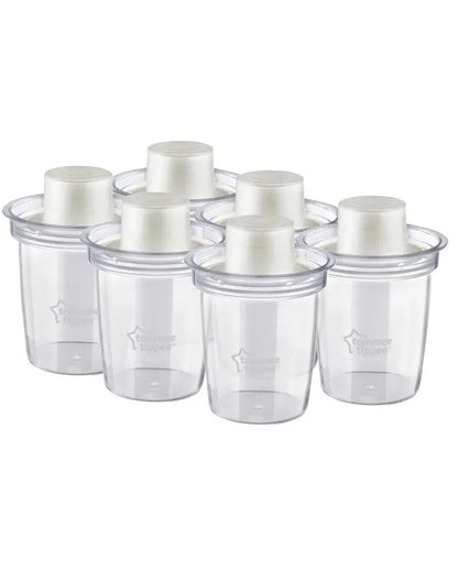 Tommee Tippee Lot de 6 Distributeurs de Lait en Poudre - Babyboss.ma - Tommee Tippee - pour bébé maroc