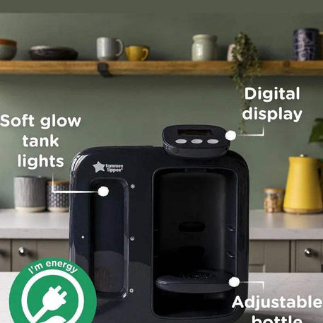 Tommee Tippee Machine de Préparation de biberons PerfectPrep - Gris - Tommee Tippee - Préparateurs de Lait pour bébé Maroc -www.babyboss.ma