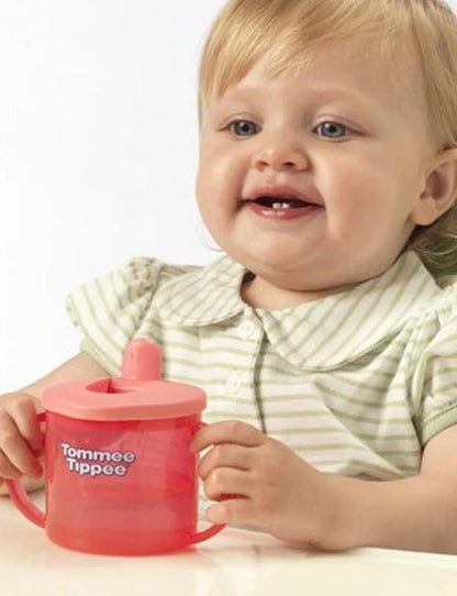 Tommee Tippee Première Tasse à Bec 4M+ 190ml - Orange - Tommee Tippee - pour bébé maroc