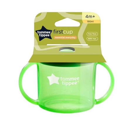 Tommee Tippee Première Tasse avec Bec 4M+ 190ml - Vert - Tommee Tippee - Tasses à Bec pour bébé Maroc -www.babyboss.ma