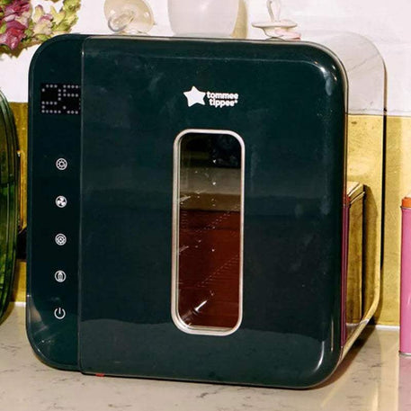 Tommee Tippee Stérilisateur Ultra UV, séchage et stockage pour biberons et accessoires - Noir - Tommee Tippee - Stérilisateurs de biberons pour bébé Maroc -www.babyboss.ma