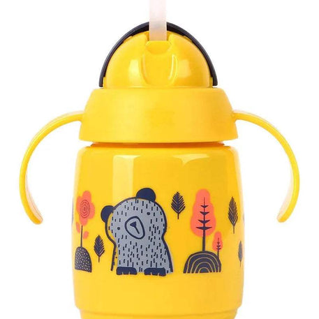 Tommee Tippee Tasse à paille Super Star 300ml - Jaune - Tommee Tippee - Tasses à paille pour bébé Maroc -www.babyboss.ma