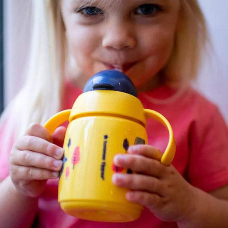 Tommee Tippee Tasse à paille Super Star 300ml - Jaune - Tommee Tippee - Tasses à paille pour bébé Maroc -www.babyboss.ma