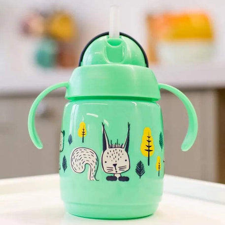 Tommee Tippee Tasse à paille Super Star 300ml - Vert - Tommee Tippee - Tasses à paille pour bébé Maroc -www.babyboss.ma