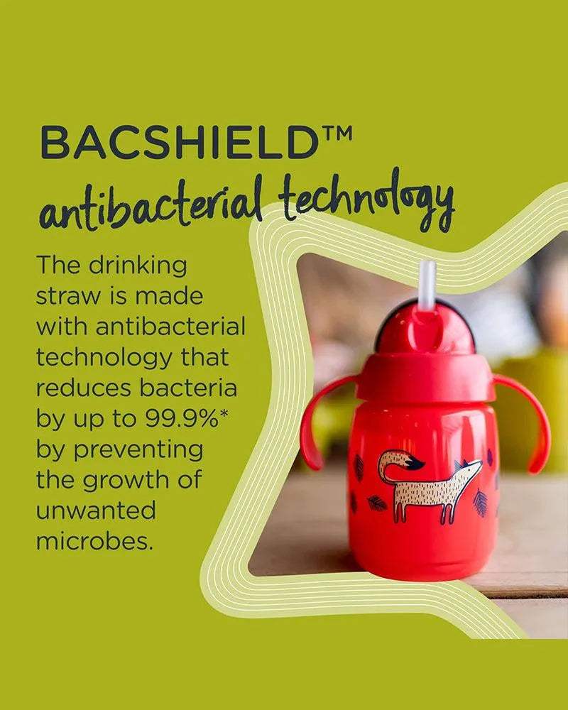 Tommee Tippee Tasse à paille Super Star 300ml - Vert - Tommee Tippee - Tasses à paille pour bébé Maroc -www.babyboss.ma