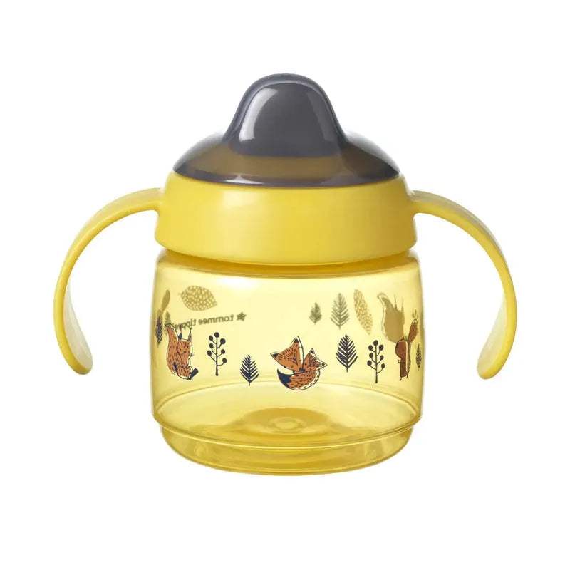 Tommee Tippee Tasse d'Apprentissage 190ml 4M+ - Jaune - Tommee Tippee - pour bébé Maroc -www.babyboss.ma