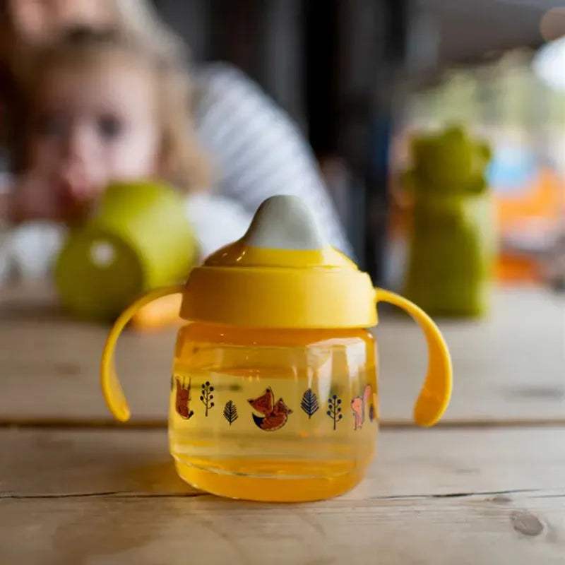 Tommee Tippee Tasse d'Apprentissage 190ml 4M+ - Jaune - Tommee Tippee - pour bébé Maroc -www.babyboss.ma